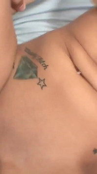 Bella Blaze is a busty tattooed babe who sucks cock for the cumshot