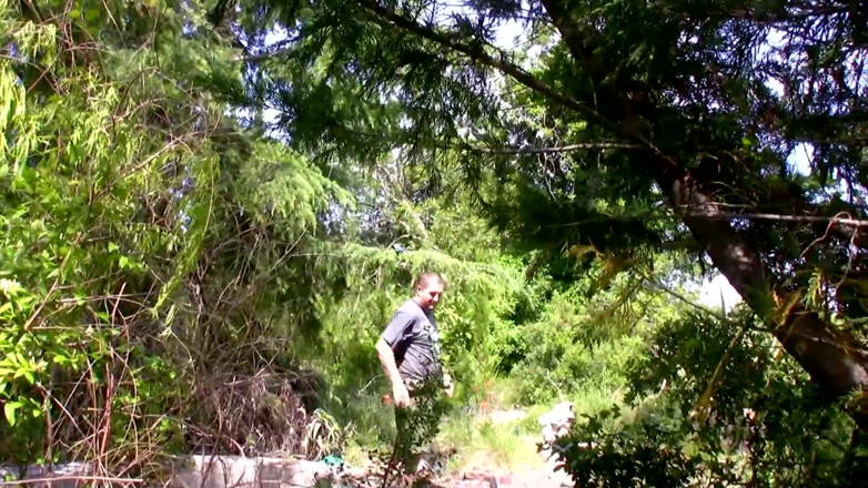 Radical Interracial: Big ass outdoors fucking