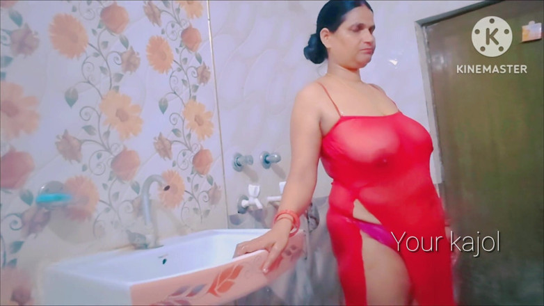 Lustykajolbhabhi: Sexo no banheiro com a esposa do irmão