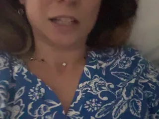 LarisaCum: I'm All Wet Lying on the Train and Stroking Myself...
