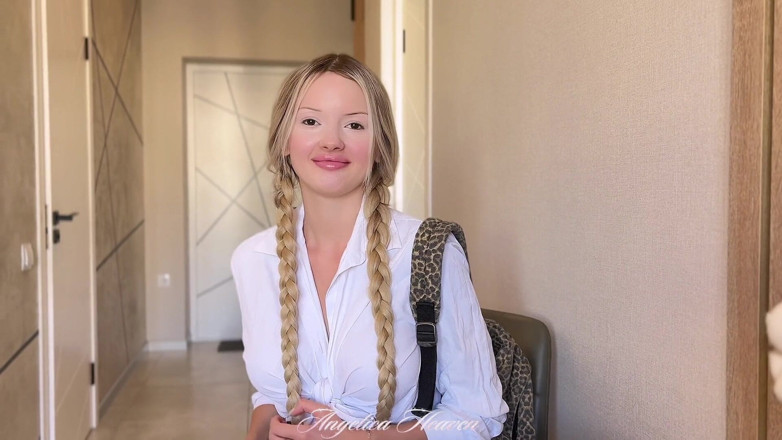AngelicaHeaven: Young Girl Came to a Porn Casting and Was Fucked...