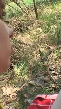 Horny old man catches a young girl masturbating alone and fucks her