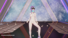 3D-Hentai Games: [mmd] Aespa - 전설의 초신성 아칼리 섹시한 벌거벗은 댄스 리그 무수정 헨타이