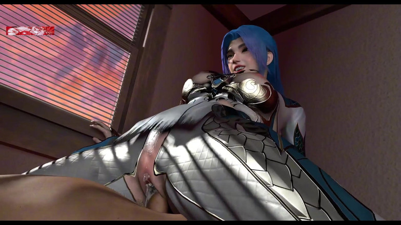 X Hentai: Dewi saraf cantik dalam bentuk tipis - hentai animasi 3d