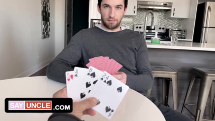 Say Uncle: Stepbrothers plahys strip poker game duing quarantine