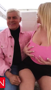 Double Vaginal (dvp) & Triple Creampie Threesome W Massive Ass & Huge Natural Tits Blonde Barbie Doll Miss Jackson