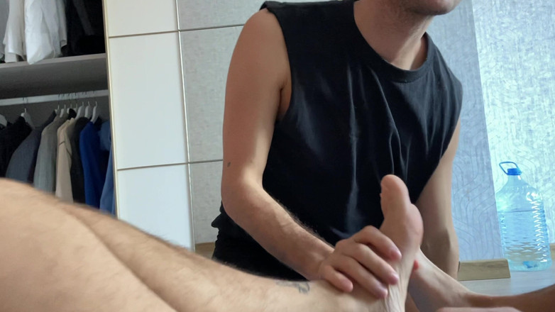 Harry_Jen: Harryjen, fétichisme des pieds, coloc