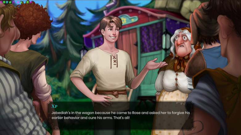 Porny Games: Co za legenda! Seks z seksowną Gispsy w Magicznym Lesie 4
