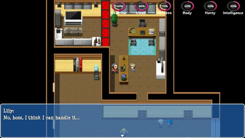 Dirty GamesXxX: Lily of the Valley: huisvrouw en een kantoorsecretaris