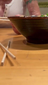 Above and Below the Table at the Japanese Restaurant