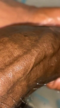 Long Black Dick Jerking