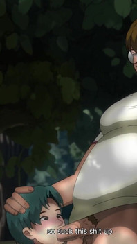 Retragere ep. 03 - Un tip dolofan heterosexual excitat a futut fundul virgin strâmt al lui Twink în pădure - Hentai Anime Yaoi