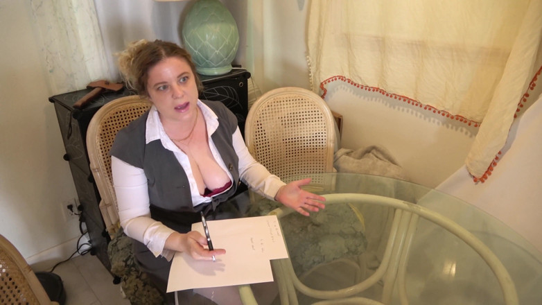 Erin Electra: Stepsister Quinn Waters helps make a porno
