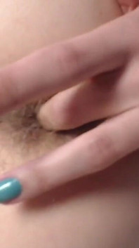 Very Close up Wet Sloppy Anal Fingering