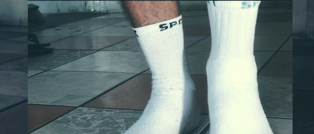 Stink HairyMale: Calzini bianchi dal mio corpo