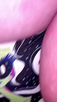 Cum Pig in Bikini Needs Two Dicks in Her