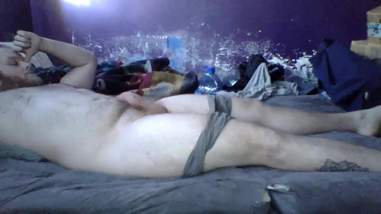 DS_707: Thick dick webcam naked masturbation to cum part 3