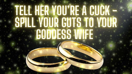 Goddess Misha Goldy: Řekni jí, že jsi paroháč - rozlili svá vnitřnost své bohyni manželce