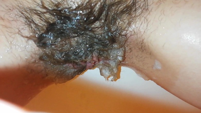 Cuteblonde666: 洗我毛茸茸的极端屄