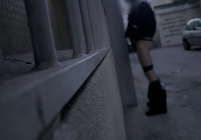 AmateurBoysPissing: Amateur Boys Pissing in the Street, One Tries a Quick...