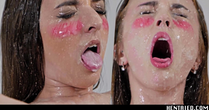 Hentaied: Real life hentai - Full fresh ahegao explosion