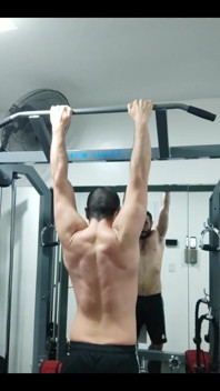 You Suck My Dick After Doing Pull-ups on the Rack?