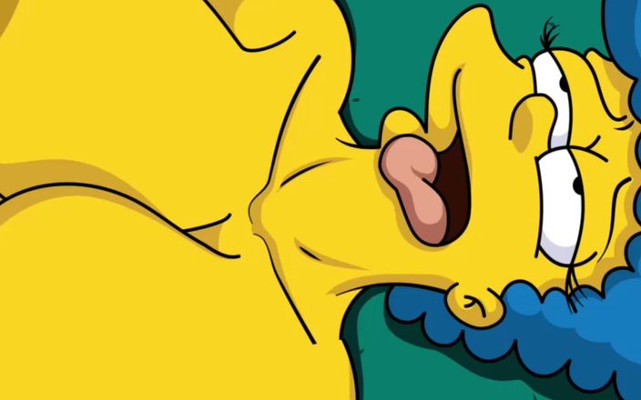 Hentai ZZZ: Мультфільм порно відео Сімпсонів Гомера і Мардж