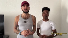 Jeune Edgar, vidage de sperme, grosse bite noire, interracial, gangbang, bites monstrueuses