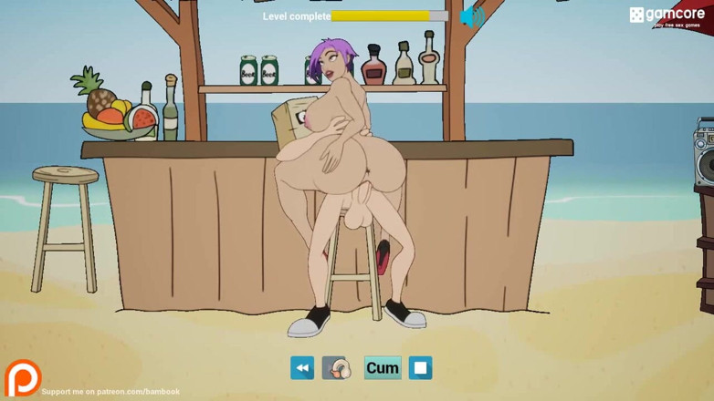 Dirty GamesXxX: Fuckerman：出轨丈夫在裸体海滩上肛交和大量精子，第13集