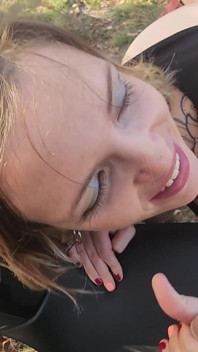 Biker Fucks Me on This Motorcycle in Threesome with My Boyfriend