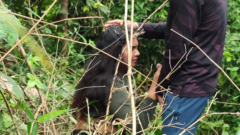 Vaigavarun45: Coppia malese caldo sesso all'aperto nella foresta, sesso all'aperto foresta...