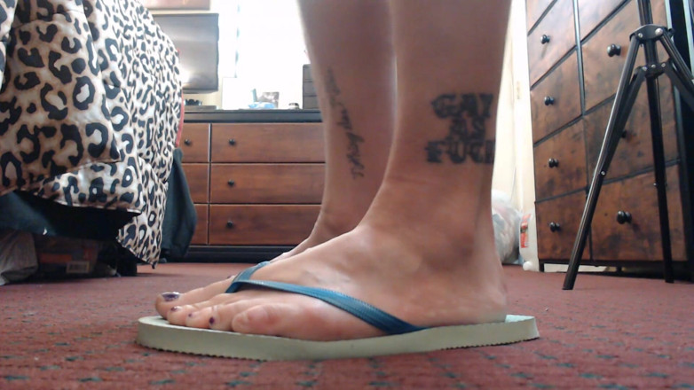 Abby Anna: Flip-flop beim gehen