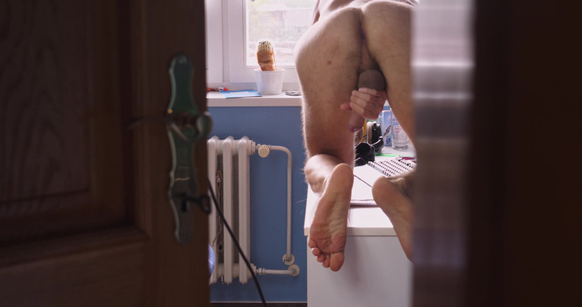 Jerking studs: Filmed My Flatmate