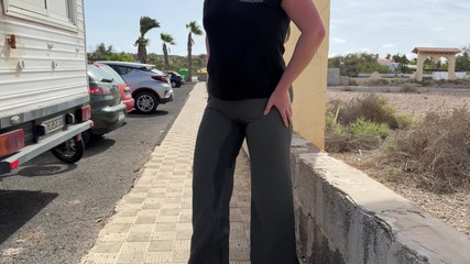 Thumbnail of Girl Wetting Pants on the Street