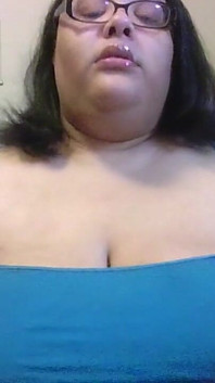 Fat Slut Loves Playing with Her Tits!