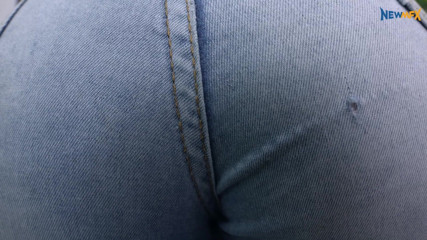 NewMFX Desires: Explotando mis jeans ajustados