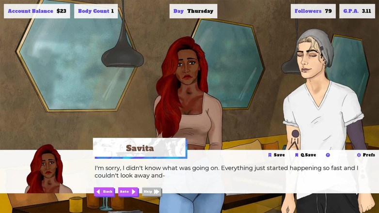 Dirty GamesXxX: College сraze: Sexy desi dívka Savita na obědě se svou kamarádkou...