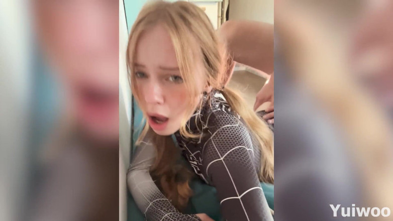 Yuiwoo: Venom Girl's Incredibly Teen Tight Pussy Gets Fucked by Big...