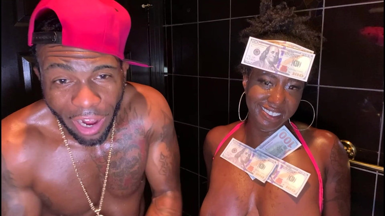 Major Ebony: Troia ebano distrutta in bagno dal bbc Roma Major!