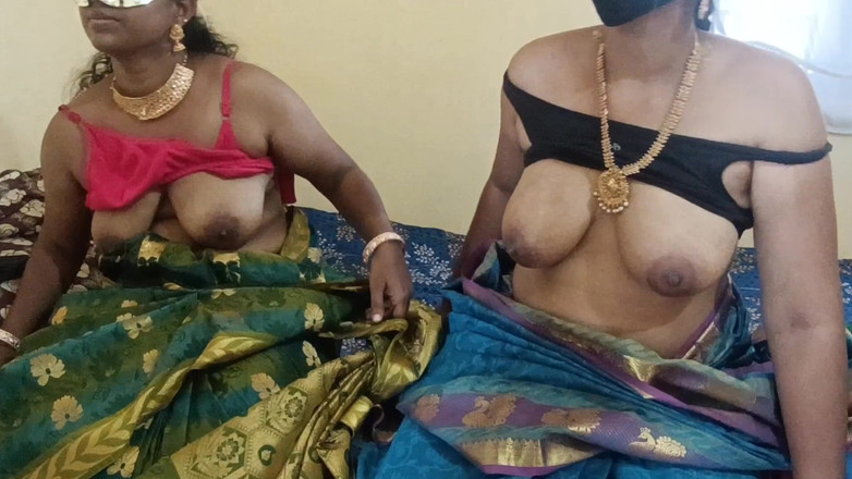 Pushpa studio: Gospodină infidelă savurează futaiul în trei