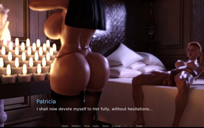 Snip Gameplay: Tante seksi 8 scarlet harus ngentot sama biarawati supaya dia hamil