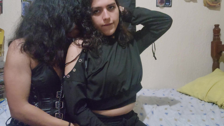 My hottest videos: Trans Girl Dominates Seduces Her Bottom Girl and Receives a...