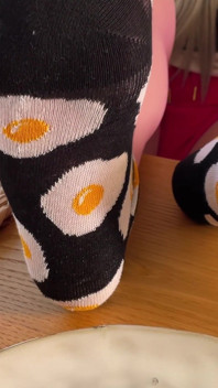 Bon Appetit with My Delicious-smelling Nylon Soles