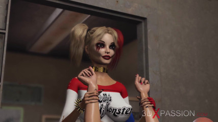 3dxpassion: jel men raph seks! Harley Quinn mahila jel gaard ki...