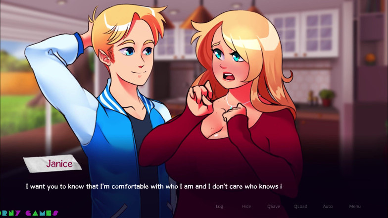 Porny Games: La vie à Woodchester 0.7.1 - Sexe sympa avec une jolie femme (2/2)
