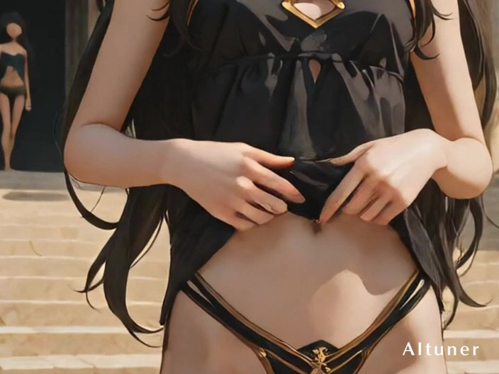AItuner: She Undressed Slowly in the Temple at Dusk
