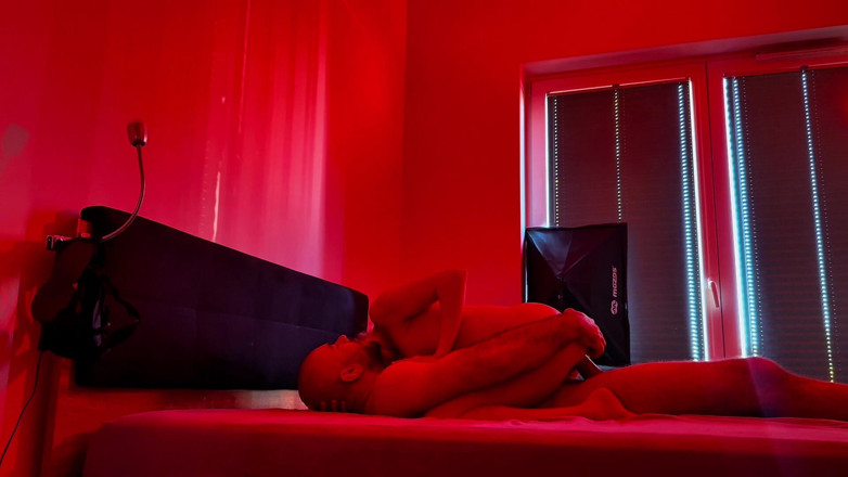 SalomeMassimo: Bedroom Fun. Sensual Sex Under Red Lights