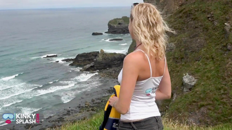 UKCuteGirl Lucy Lauren: Lifejacket Joi Edge mengusik