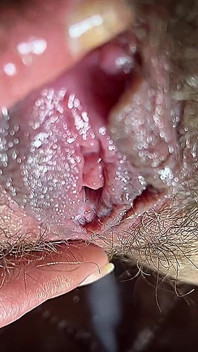 Hot Stepmom Plays with Her Dirty and Hairy Close-up
