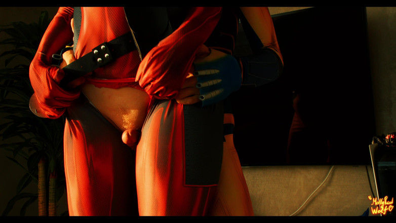 MollyRedWolf: Deadpool vs. Wolverine. Crazy Sexy Brawl - Moliyredwolf